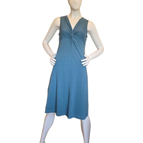 NWOT  -  EDDIE BAUER Twist Front A-Line Casual Dress sz S - Picture 1 of 5